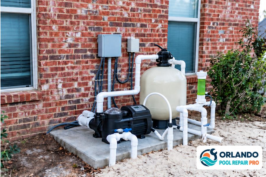 Edited after illustration from Orlando Pool Repair Pro: Variable-speed pump replacement