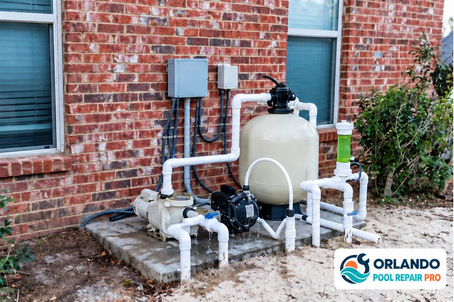 Edited before illustration from Orlando Pool Repair Pro: Variable-speed pump replacement